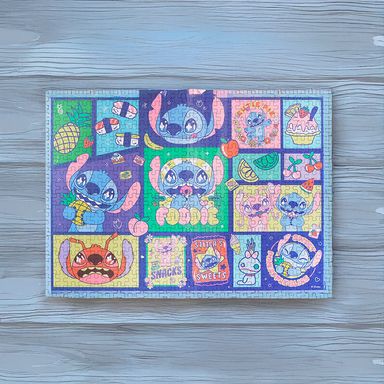 Rompecabezas de 1000 piezas stitch serie lilo & stitch disney -  Stitch Dinner Party