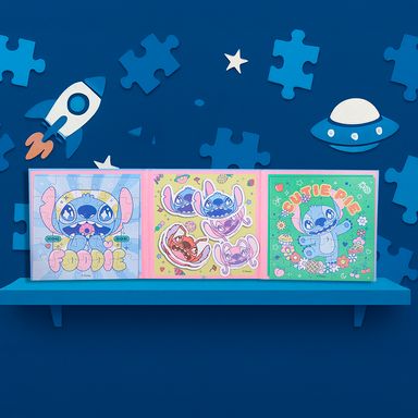 Rompecabezas libro de cuentos serie lilo & stitch disney -  Stitch Dinner Party