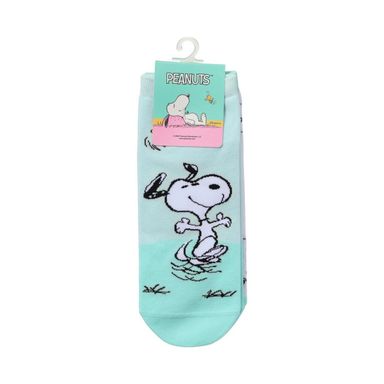 Medias colección snoopy serie colorful vintage verde 2 pares -  Snoopy Colorful Vintage