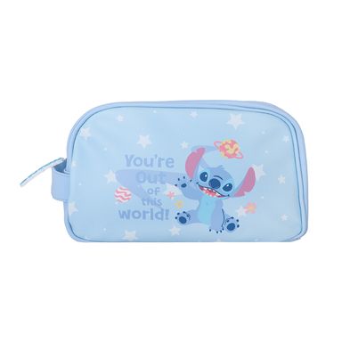 Cosmetiquera disney lilo & stich con asa de lado azul -  Lilo & Stitch