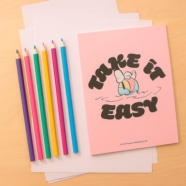 Libro para colorear  serie snoopy -  Snoopy