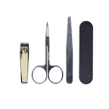 Set de manicure de 4 piezas serie black gold -  Miniso