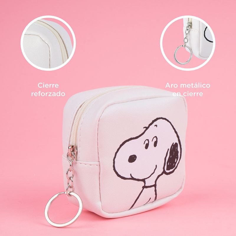 Monedero-cuadrado-colecci-n-snoopy-macaron-blanco-snoopy-Snoopy-6-29188