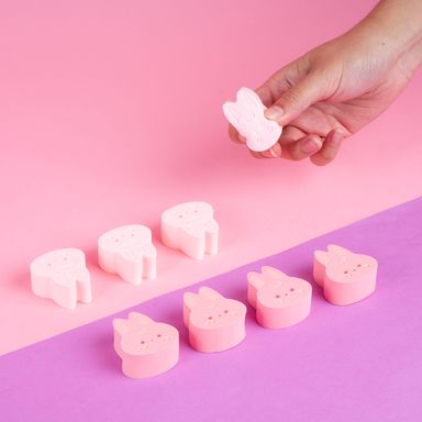 Esponja para maquillaje bunny 8 piezas  -  Miniso