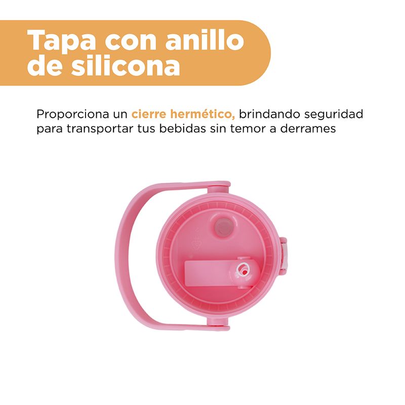 Tomatodo-de-pl-stico-personajes-de-sanrio-con-correa-para-el-hombro-y-asa-1300-ml-my-melody-rosa-Sanrio-5-29199