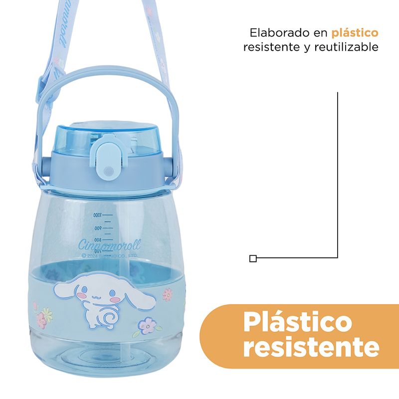 Tomatodo-de-pl-stico-personajes-de-sanrio-con-correa-para-el-hombro-y-asa-1300-ml-cinnamoroll-azul-Sanrio-7-29200