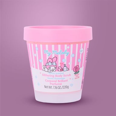 Exfoliante corporal brillante perfumado sanrio rosa de verano -  Sanrio