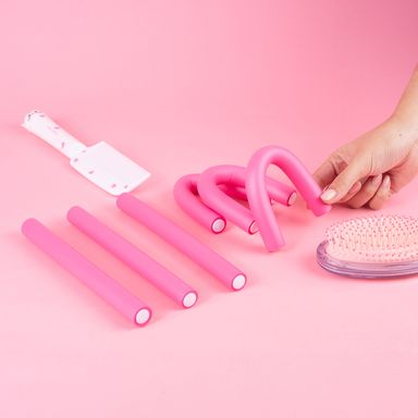 Rizadores de esponja para pelo grandes 8 piezas -  Miniso