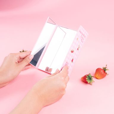 Espejo triple plegable de la colección strawberry shortcake -  Strawberry Shortcake
