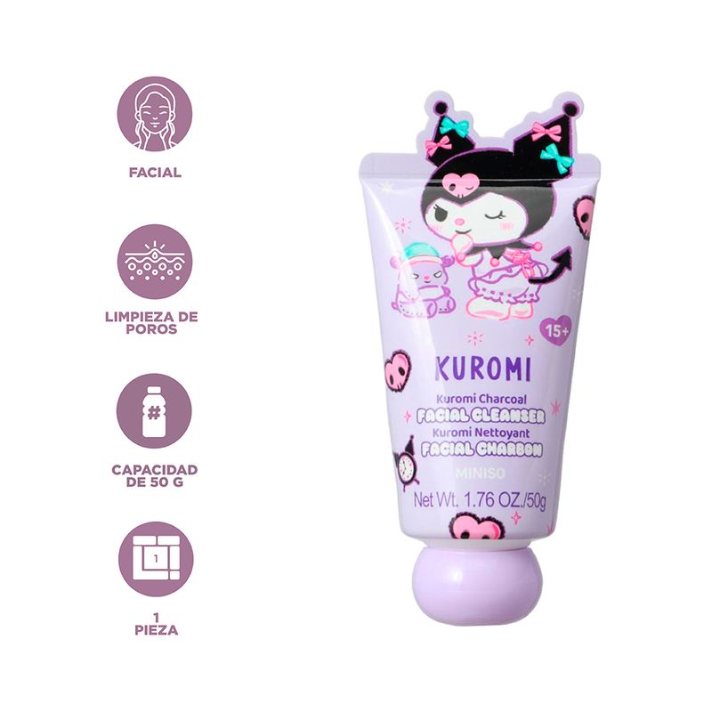 Limpiador-facial-de-carb-n-kuromi-Sanrio-3-29270