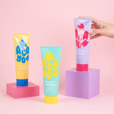 Loción corporal serie macaron aroma a vainilla y coco -  Miniso