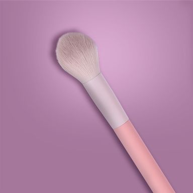 Brocha para rubor redondeada rosa melocotón -  Miniso