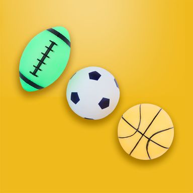 Juego de pelotas hinchables fluorescent fun 3pcs serie miniso -  Miniso