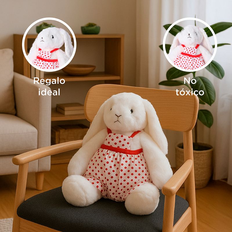 Peluche-polka-dot-garment-bunny-serie-miniso-Miniso-5-29691