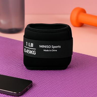 Peso para muñeca con relleno de arena 1 lb -  Miniso