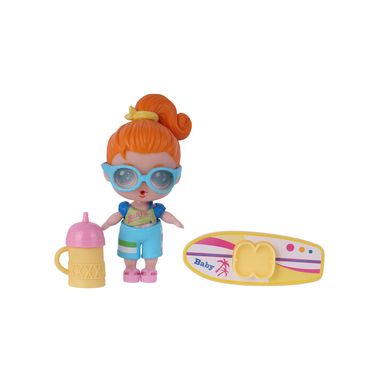Blindbox muñecas de playa 8 modelos surtidos 7.5cm x 7.5cm x 7.5cm -  Miniso