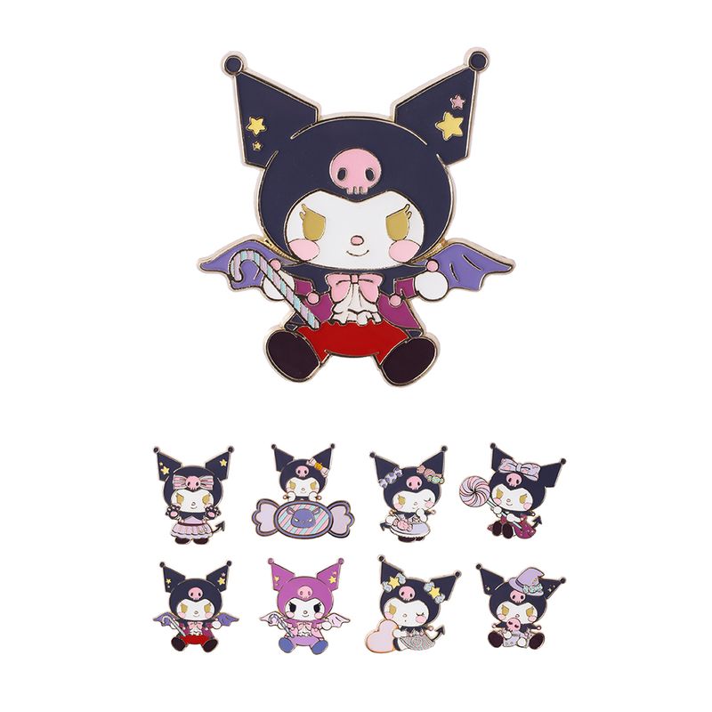 BlindBox-Sanrio-Kuromi-Pin-Truco-O-Trato-Met-lico-4x4-cm-Sanrio-1-29190