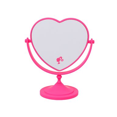Espejo de doble cara con forma de corazón de barbie shining collection -  Barbie