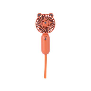 Ventilador de mano miniso 500 mah carita de oso café 21cm -  Miniso
