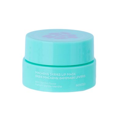 Mascarilla labial serie macaron sabor a vainilla y menta -  Miniso