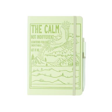 Libretas y cuadernos set de tapa dura a5 con rotulador 80 hojas pdq serie lime -  Miniso
