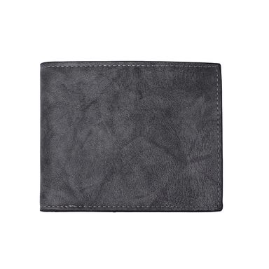 Billetera para hombre básica cuadrada gris -  Miniso