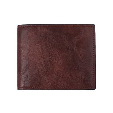 Billetera para hombre básica cuadrada café -  Miniso