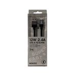 Cable-de-carga-r-pida-8-pin-life-is-for-fun-negro-Miniso-1-29514