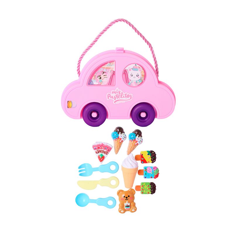 Set-para-jugar-de-rol-en-forma-de-coche-serie-mis-pastelitos-Mis-Pastelitos-1-29558