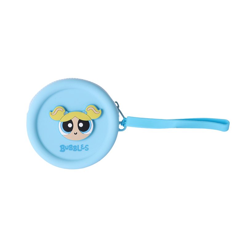 Monedero-las-chicas-superpoderosas-redondo-silicon-azul-Las-Chicas-Superpoderosas-1-29639