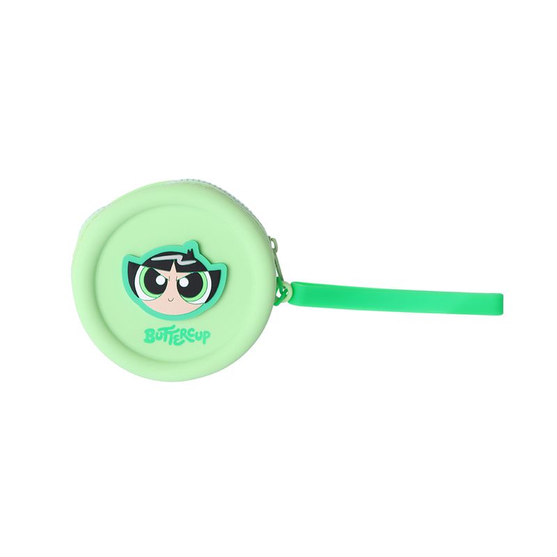 Monedero-las-chicas-superpoderosas-redondo-silicon-verde-Las-Chicas-Superpoderosas-1-29640