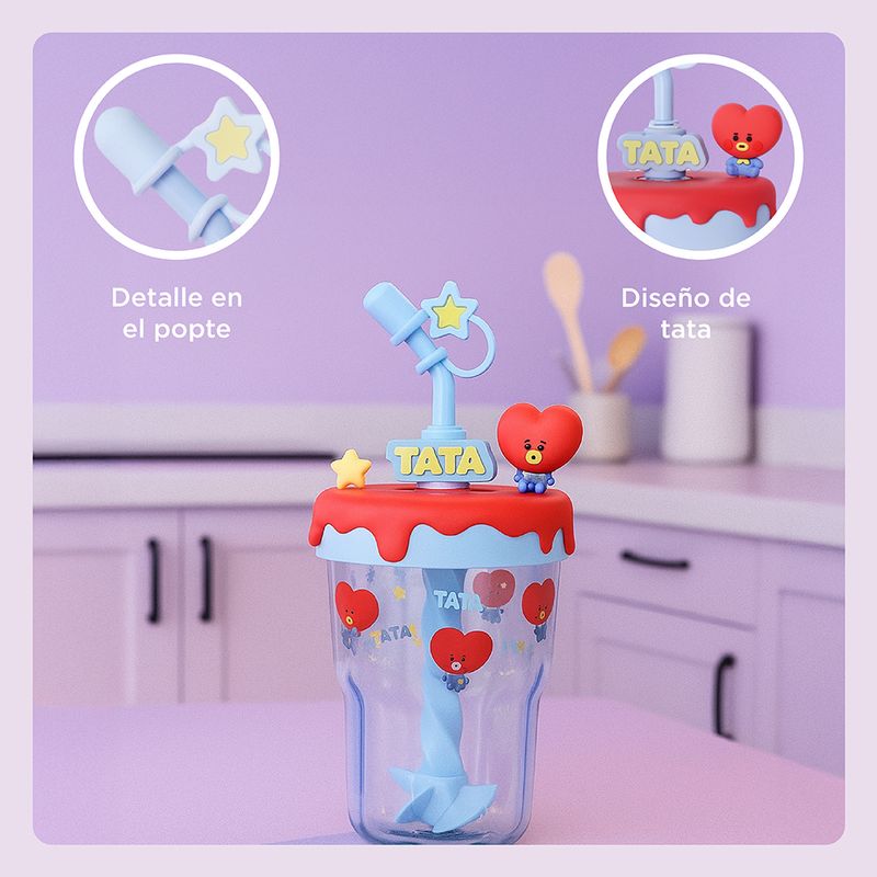 Tomatodo-de-pl-stico-con-sorbete-bt21-baby-collection-de-560-ml-tata-BT21-Baby-5-29855