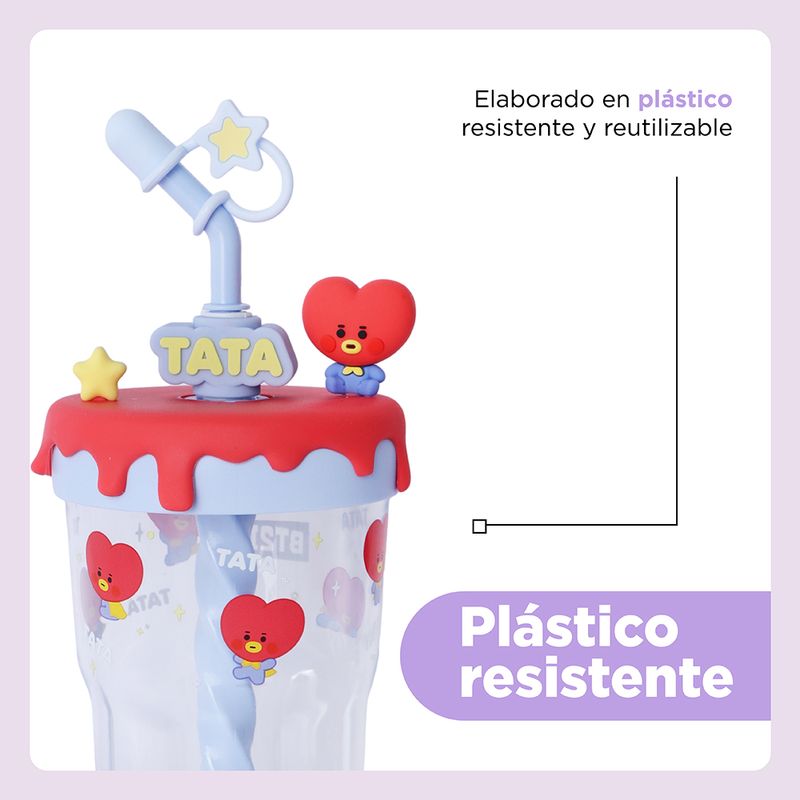 Tomatodo-de-pl-stico-con-sorbete-bt21-baby-collection-de-560-ml-tata-BT21-Baby-6-29855