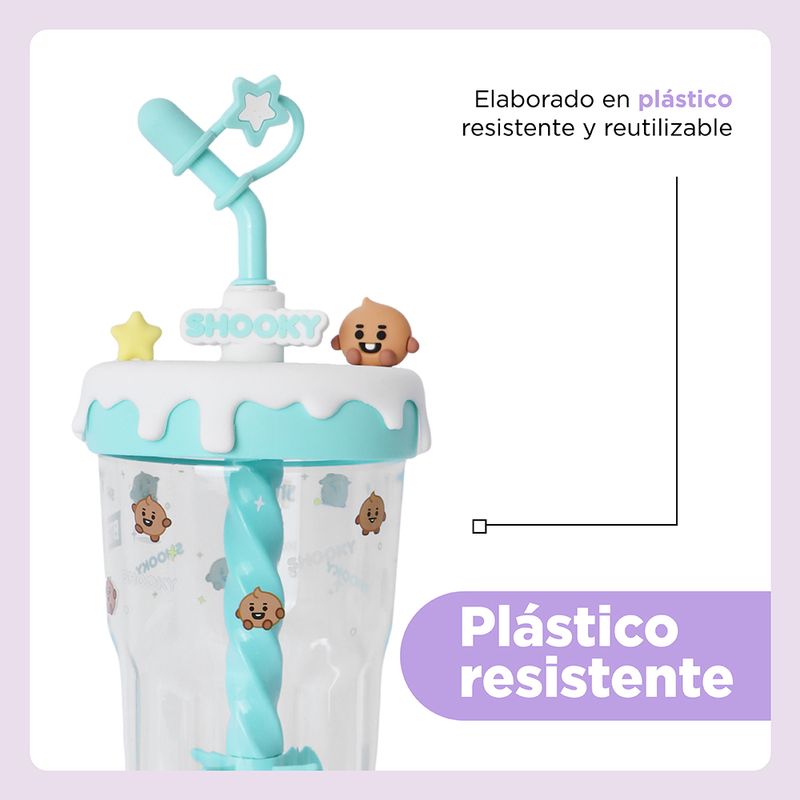 Tomatodo-de-pl-stico-con-sorbete-para-mezclar-bt21-baby-collection-de-560-ml-shooky-BT21-Baby-6-29860