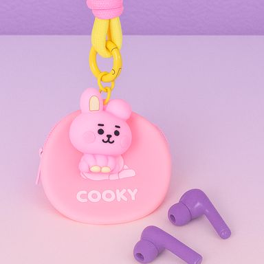 Estuche protector de audífonos bt21 baby cooky -  BT21 Baby