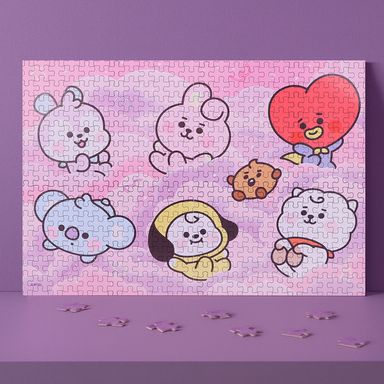 Rompecabezas de 1000 piezas serie bt21 -  BT21 Baby