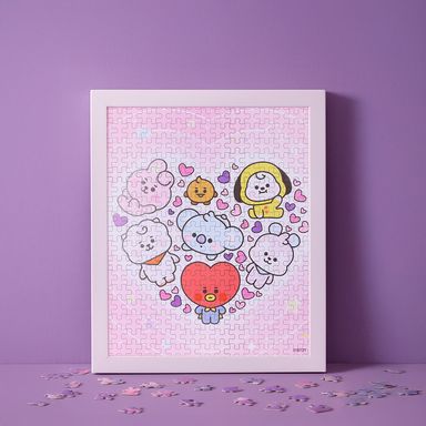 Rompecabezas enmarcado de 300 piezas  serie bt21 -  BT21 Baby