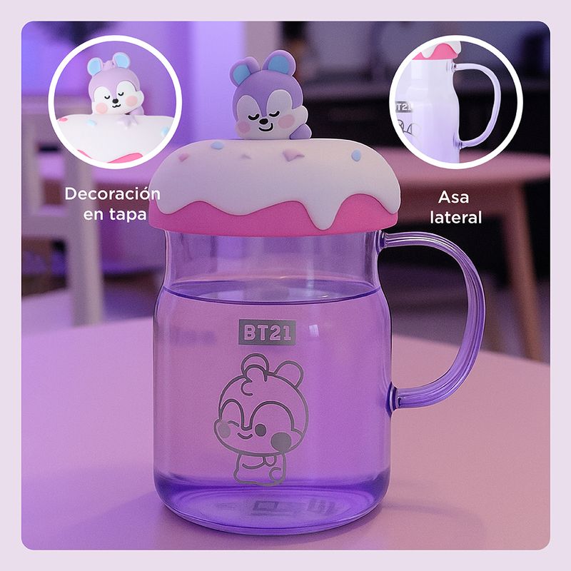 Taza-de-vidrio-con-tapa-y-decoraci-n-de-bt21-baby-mang-BT21-Baby-4-30012