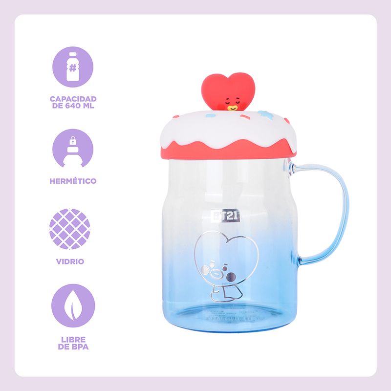 Taza-de-vidrio-con-tapa-y-decoraci-n-de-bt21-baby-tata-BT21-Baby-3-30013