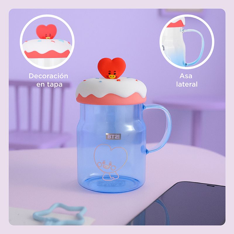 Taza-de-vidrio-con-tapa-y-decoraci-n-de-bt21-baby-tata-BT21-Baby-4-30013
