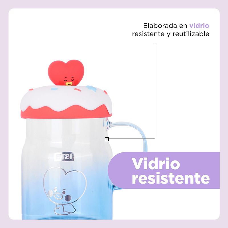 Taza-de-vidrio-con-tapa-y-decoraci-n-de-bt21-baby-tata-BT21-Baby-5-30013