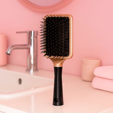 Serie black golden cepillo masajeador con cojín cuadrado -  Miniso