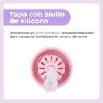 Tomatodo-de-pl-stico-rosa-plateado-con-asa-bt21-baby-collection-850-ml-BT21-Baby-4-30055