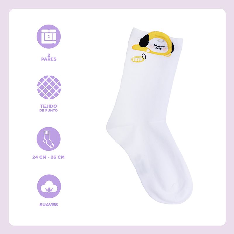 Medias-colecci-n-bt21-1-par-chimmy-BT21-Baby-3-30064