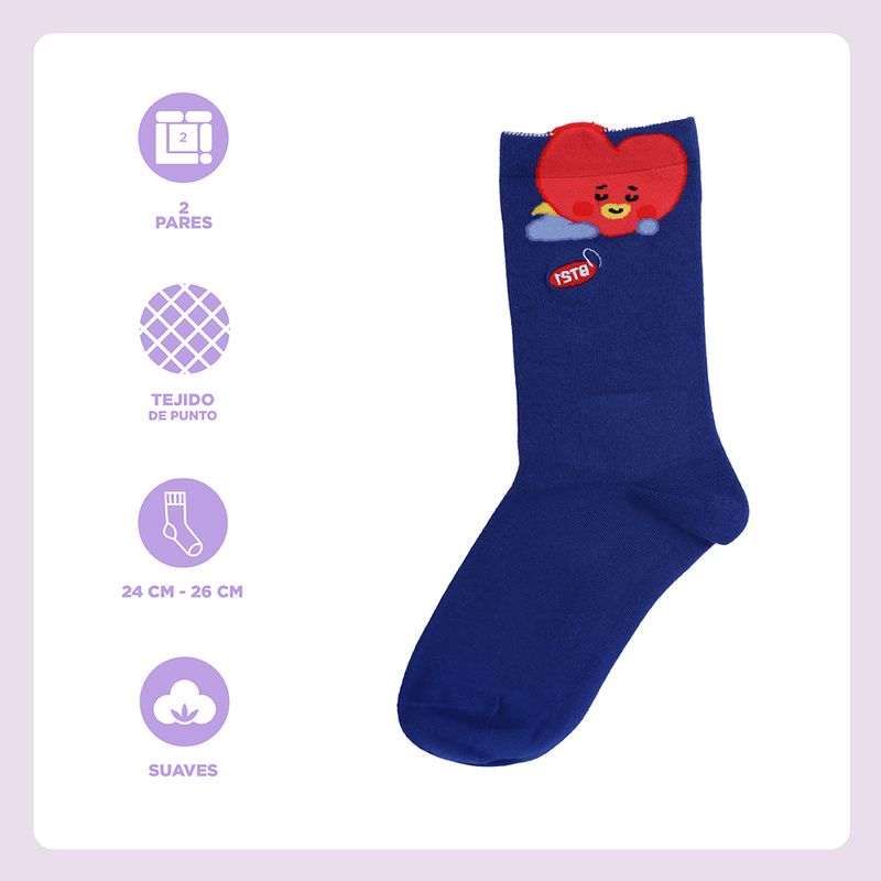 Medias-colecci-n-bt21-1-par-tata-BT21-Baby-3-30068