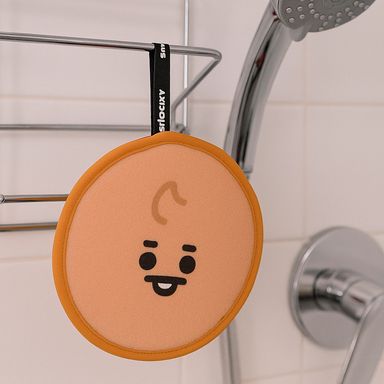 Manopla de ducha de doble cara bt21 baby collection shooky -  BT21 Baby