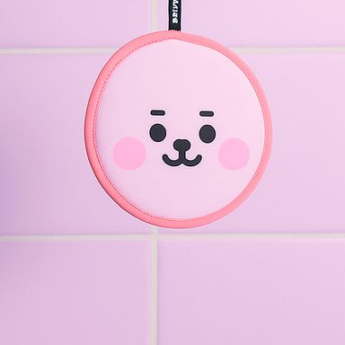 Manopla de ducha de doble cara bt21 baby collection cooky - BT21 Baby