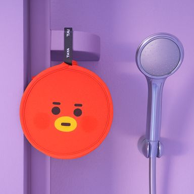 Manopla de ducha de doble cara bt21 baby collection tata -  BT21 Baby