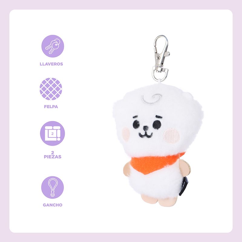 Llavero-de-felpa-1-par-rj-koya-serie-bt21-BT21-Baby-4-30110