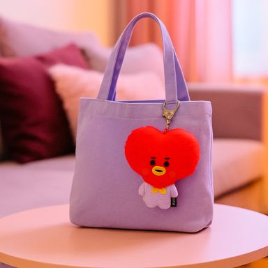 Llavero de felpa 1 par tata & cooky serie bt21 -  BT21 Baby